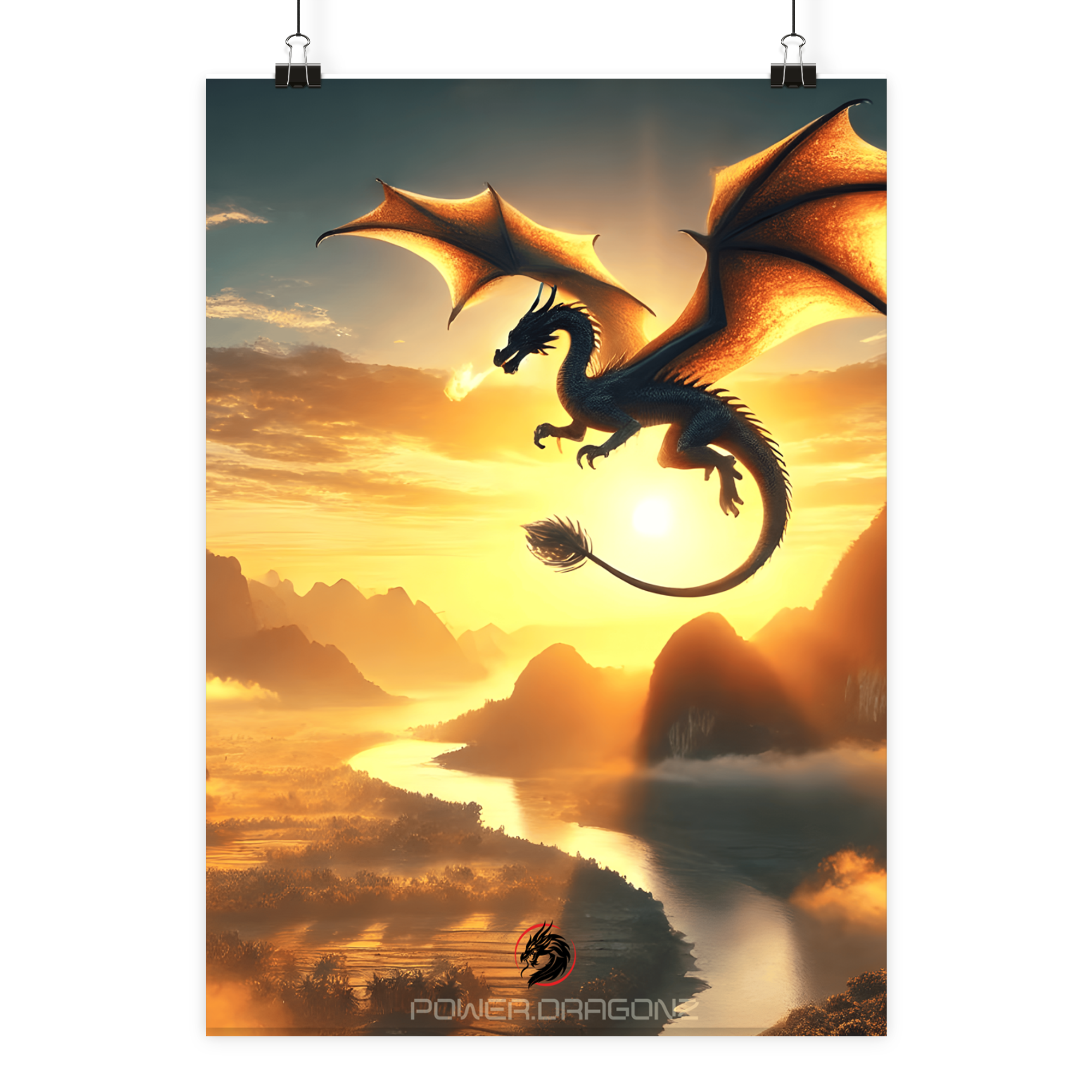 POSTER DRAGON WORLD - Poster Din A2 (hoch)