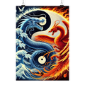 POSTER YING & YANG  - Poster Din A2 (hoch)